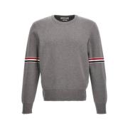 Korte mouw T-shirt Thom Browne , Gray , Heren