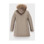 Stijlvolle Jassen voor Alle Seizoenen RefrigiWear , Beige , Dames