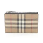 Pre-owned Canvas wallets Burberry Vintage , Black , Dames