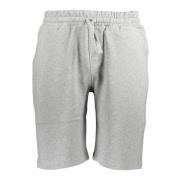 Sportieve Grijze Heren Shorts met Print North Sails , Gray , Heren