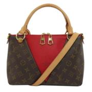 Pre-owned Canvas louis-vuitton-bags Louis Vuitton Vintage , Brown , Da...