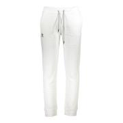 Sportieve witte heren elastische taillebroek La Martina , White , Here...