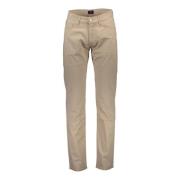 Beige Katoenen Jeans Broek, 5-Pocket Gant , Beige , Heren