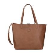 Teod Reverse S PVC Handtas Gattinoni , Brown , Dames