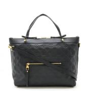 Pre-owned Canvas louis-vuitton-bags Louis Vuitton Vintage , Black , Da...