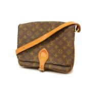 Pre-owned Fabric louis-vuitton-bags Louis Vuitton Vintage , Brown , Da...