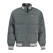 Groene Jack met Lange Mouwen en Rits Tommy Hilfiger , Gray , Heren