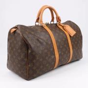 Pre-owned Leather louis-vuitton-bags Louis Vuitton Vintage , Brown , D...