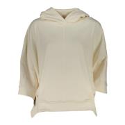 Witte hoodie met 3/4 mouwen North Sails , Beige , Dames