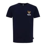 Heren ondergoed T-shirt Moschino , Blue , Heren