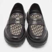 Pre-owned Leather flats Dior Vintage , Black , Heren