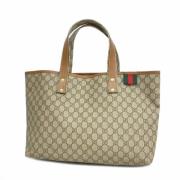 Pre-owned Plastic gucci-bags Gucci Vintage , Brown , Dames