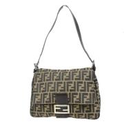 Pre-owned Canvas fendi-bags Fendi Vintage , Brown , Dames