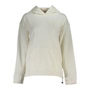 Witte hoodie met print Calvin Klein , White , Dames