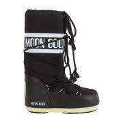 Winterlaarzen voor stijlvolle outfits Moon Boot , Black , Dames