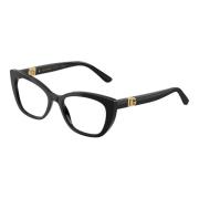 Stijlvolle Bril Dg3398 in Zwart Dolce & Gabbana , Black , Dames