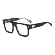 Mode Bril in Blauw Dsquared2 , Black , Unisex