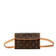 Pre-owned Leather louis-vuitton-bags Louis Vuitton Vintage , Brown , D...