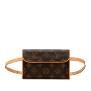 Pre-owned Leather louis-vuitton-bags Louis Vuitton Vintage , Brown , D...