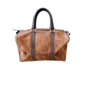 Pre-owned Leather dior-bags Dior Vintage , Brown , Dames