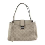 Pre-owned Leather louis-vuitton-bags Louis Vuitton Vintage , Gray , Da...