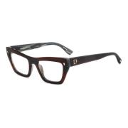 Mode Bril in Blauw K4G Dsquared2 , Black , Unisex