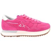 Stargirl Suede Fuxia Sneakers Sun68 , Pink , Dames