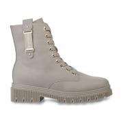 Beige Casual Gesloten Enkellaarsjes s.Oliver , Gray , Dames