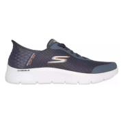 Go Walk Flex Hands Up Sneakers Skechers , Gray , Heren