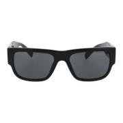 Stijlvolle zonnebril met model 0Ve4406 Versace , Black , Heren