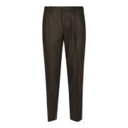 Elegante Chino Broek voor Verfijnd Comfort Hindustrie , Green , Heren