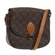 Pre-owned Canvas louis-vuitton-bags Louis Vuitton Vintage , Brown , Da...