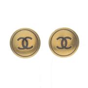 Pre-owned Metal chanel-jewelry Chanel Vintage , Yellow , Dames