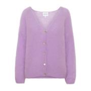 Batik-geïnspireerde Cornelia Cardigan in Lila American Dreams , Purple...