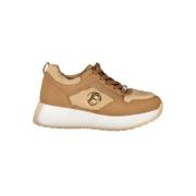 Bruine Polyethyleen Sneaker Laura Biagiotti , Brown , Dames