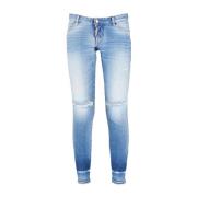 Klassieke 5-Pocket Jeans Dsquared2 , Blue , Dames