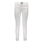 Witte Damesbroek met Details Just Cavalli , White , Dames