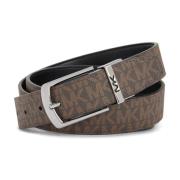 Casual Multicolor Riem voor Mannen Michael Kors , Brown , Heren