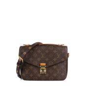 Pre-owned Leather louis-vuitton-bags Louis Vuitton Vintage , Brown , D...