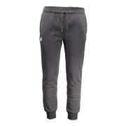 Sportieve Zwarte Herenbroek met Elastische Taille K-Way , Black , Here...