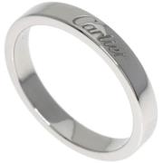 Pre-owned Silver rings Cartier Vintage , Gray , Dames