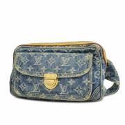 Pre-owned Denim crossbody-bags Louis Vuitton Vintage , Blue , Dames