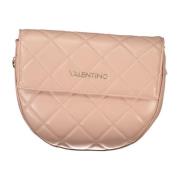 Roze Crossbody Tas met Ritssluiting Valentino by Mario Valentino , Pin...