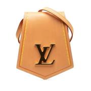 Pre-owned Leather louis-vuitton-bags Louis Vuitton Vintage , Beige , D...