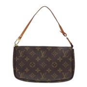 Pre-owned Canvas louis-vuitton-bags Louis Vuitton Vintage , Brown , Da...