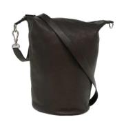 Pre-owned Leather celine-bags Celine Vintage , Brown , Dames