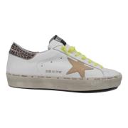 Witte Leo Sneakers - Authenticiteitskaart Golden Goose , White , Heren