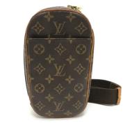 Pre-owned Fabric louis-vuitton-bags Louis Vuitton Vintage , Brown , Da...