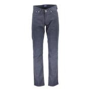 Blauwe katoenen jeansbroek Gant , Blue , Heren