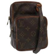 Pre-owned Canvas louis-vuitton-bags Louis Vuitton Vintage , Brown , Da...